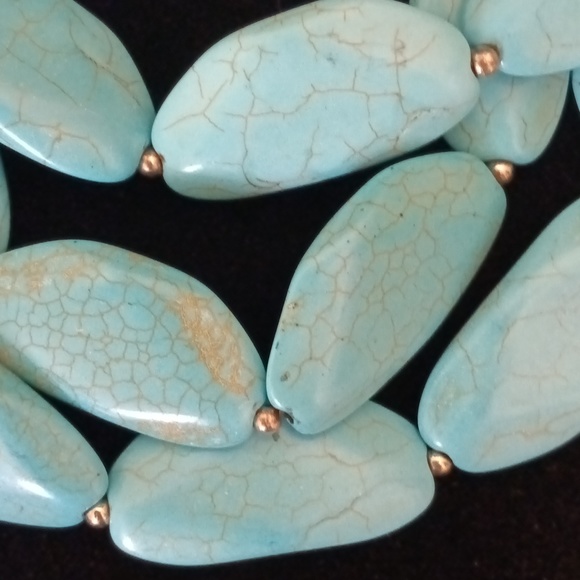 Paparazzi Zi Collection Turquoise Necklace set. - Picture 3 of 5